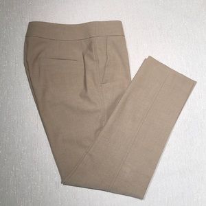 Tan Loft Marisa ankle pants